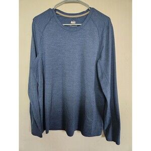 REI Co-Op Men's Long Sleeve Shirt,  Blue, SIZE L, Excellent Condition